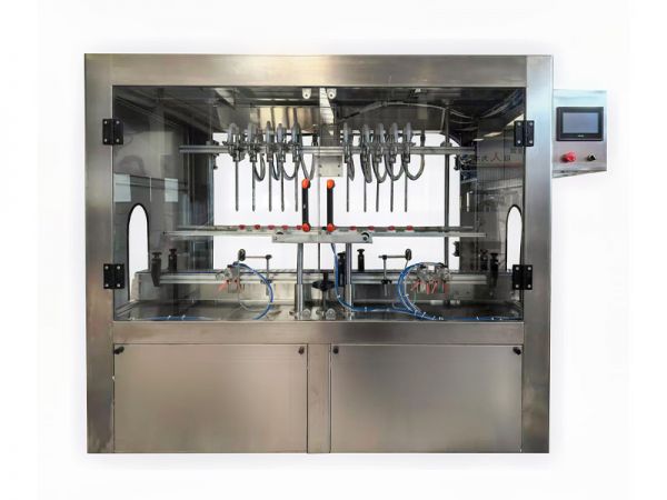 ZXG-12型自流式直线灌装机（白酒、玻璃水等）